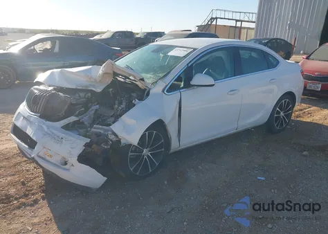 2017 Buick Verano Sport Touring from USA, damaged, VIN 1G4PR5SK6H4100880